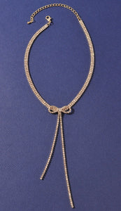 Ribbon Y Necklace