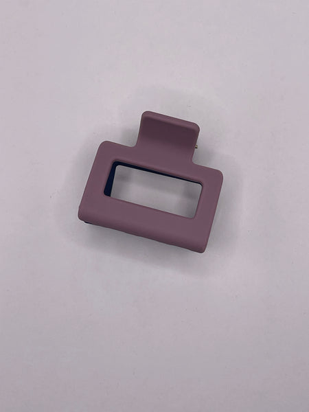 Square Color Block Claw Clip