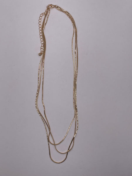 Triple Chain Necklace